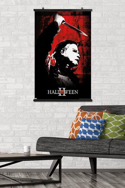 Halloween II - Affiche murale rouge
