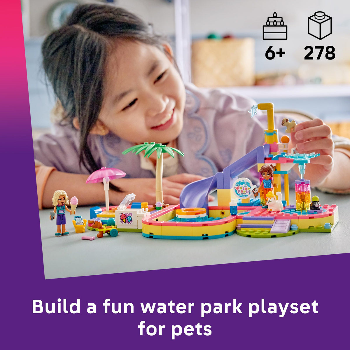 LEGO Friends Fun Water Park Day 42676