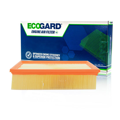 ECOGARD XA10469 Premium Engine Air Filter Fits Volkswagen Tiguan 2.0L 2018-2021, GTI 2.0L 2015-2021, Golf 1.8L 2015-2018, Golf Alltrack 1.8L 2017-2019, Golf SportWagen 1.8L 2015-2018