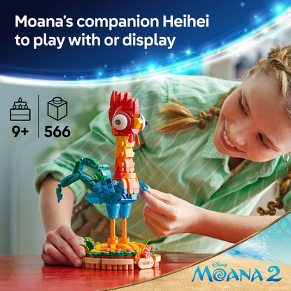 LEGO Disney Moana 2 Heihei - Building Toy for Kids, Girls & Boys, Ages 9+ - Moana & Disney Toy for Fans - Gift Idea for Birthday - 43272 - Available at All In One Marketplace Canada