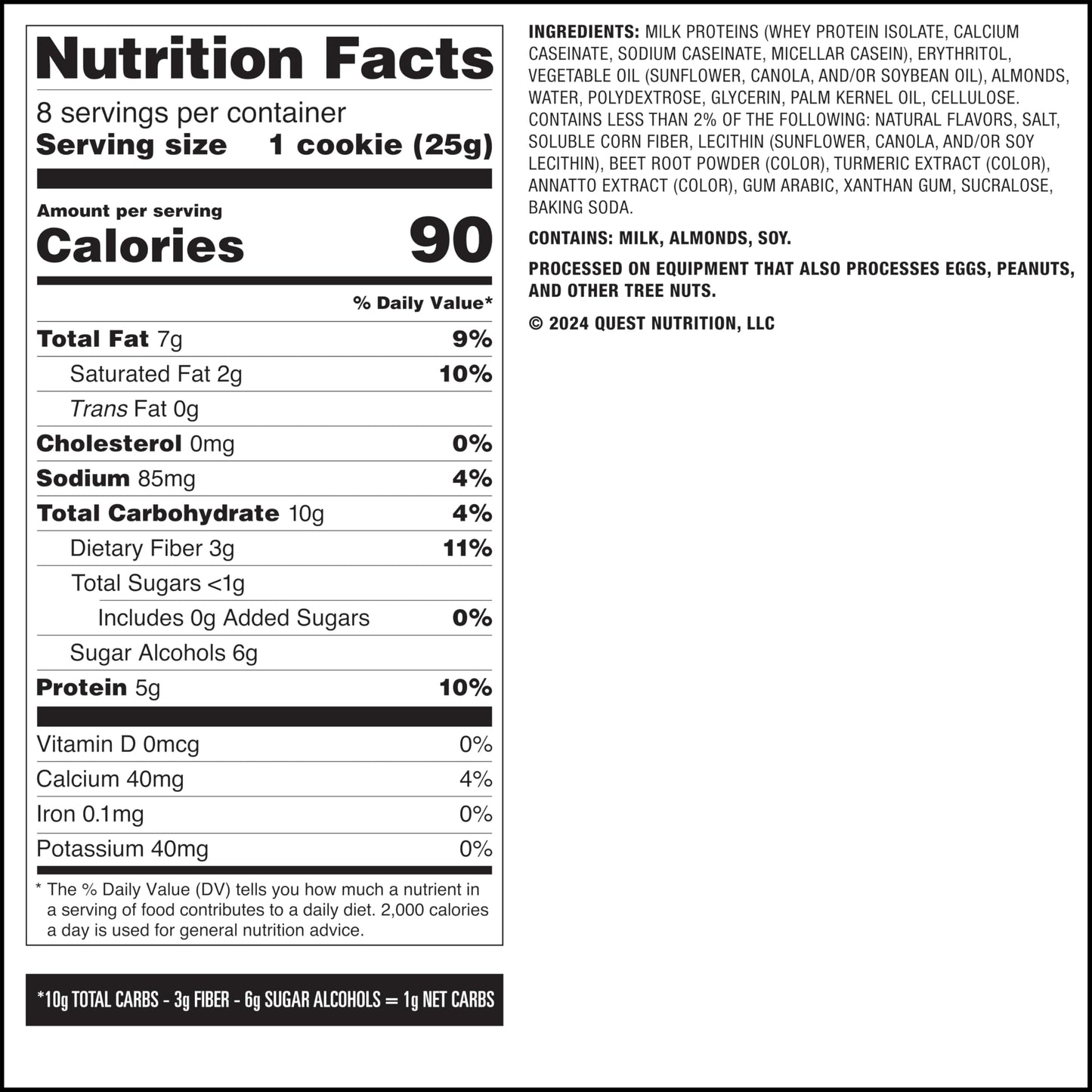 Quest Frosted Cookie Birthday Cake Protein Treats - Box of 8