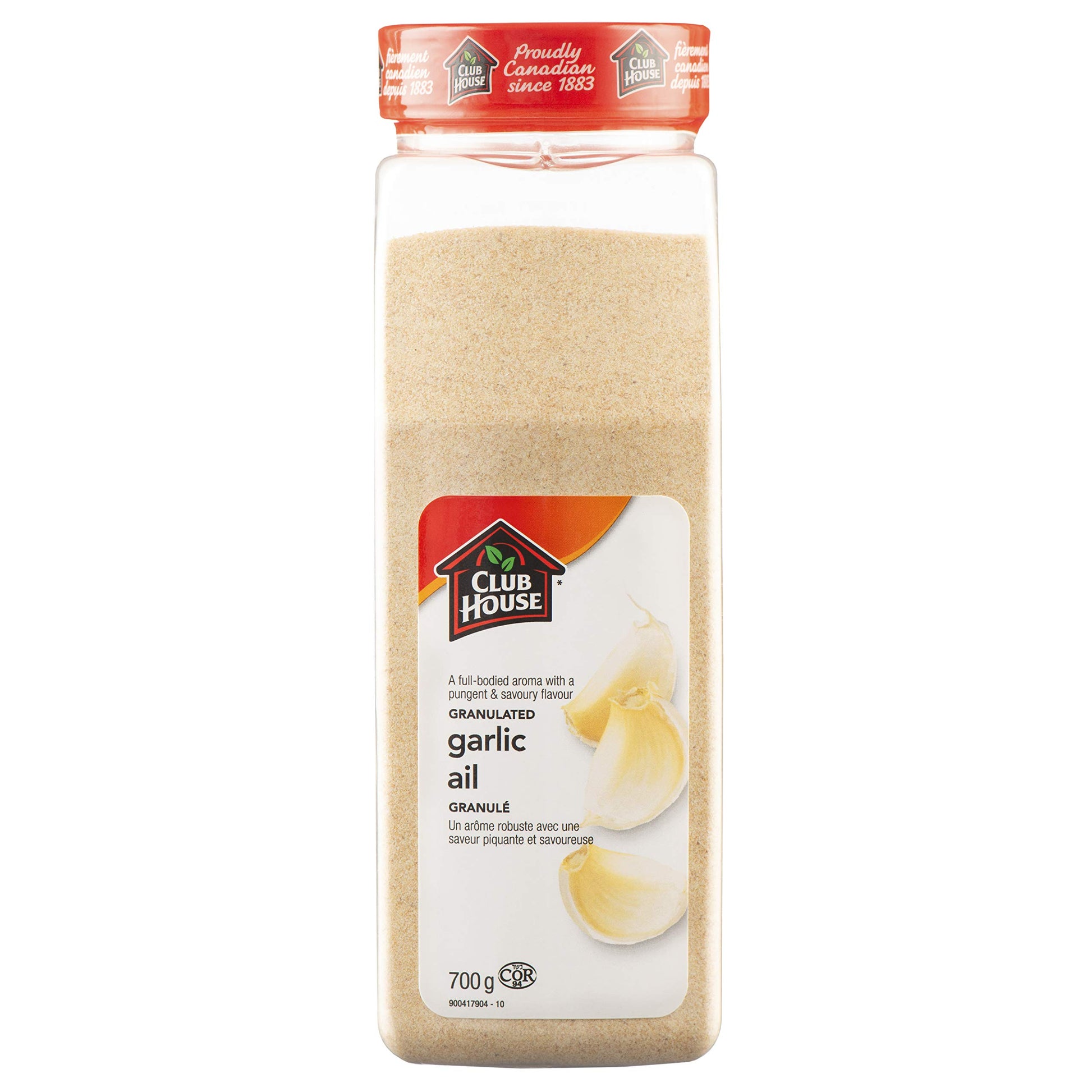 Club House Herbs & Spices, Granulated Garlic, 700 g Club House