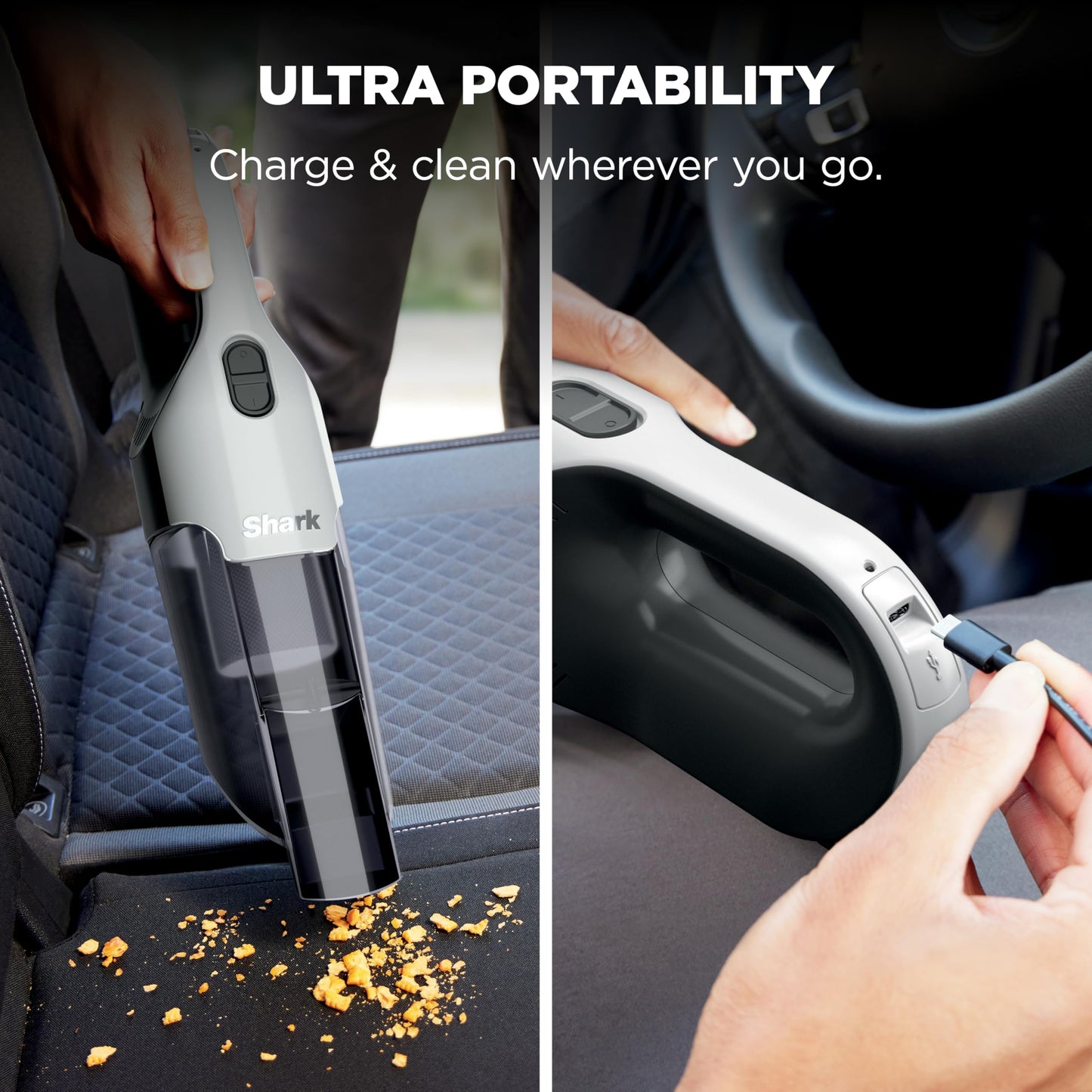 Shark® Cyclone PET Handheld Vacuum, Pearl White, AA701 🍁 All In One Marketplace Canada