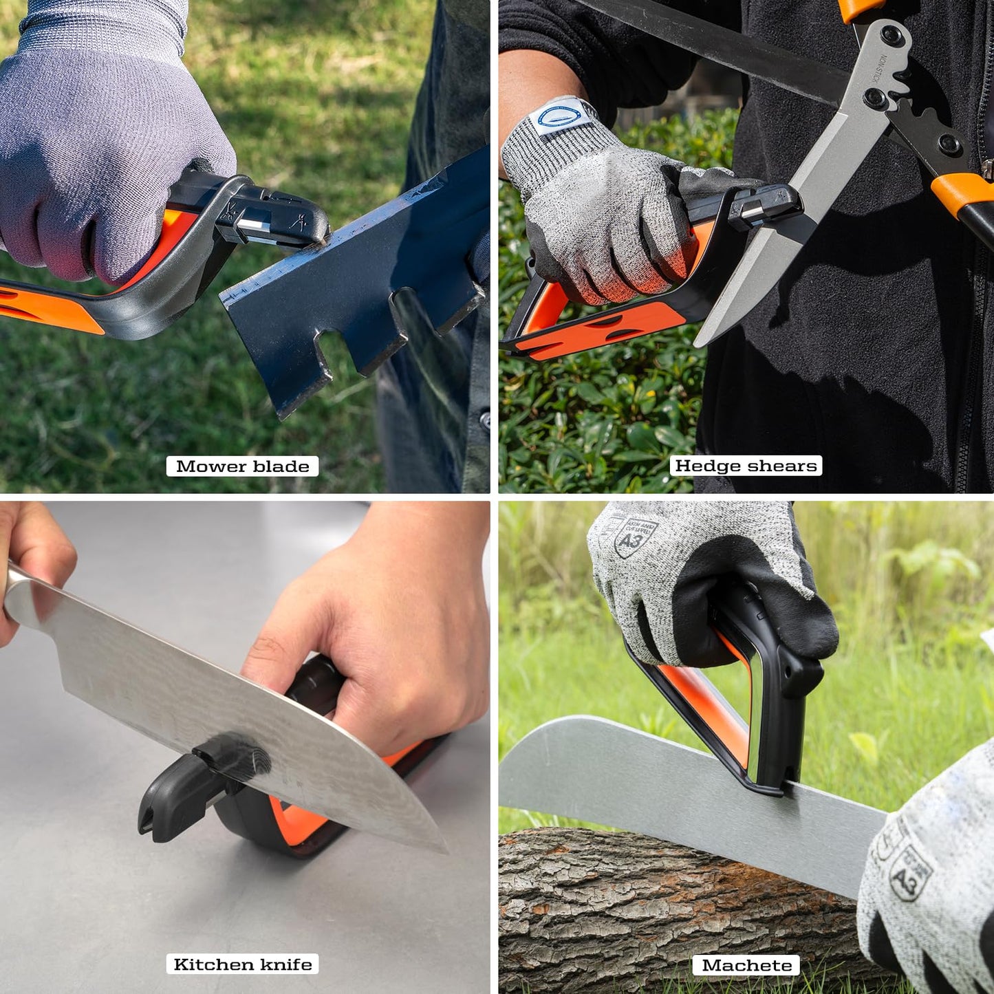 SHARPAL 103N All-in-1 Knife Garden Tool Lawn Mower Blade Sharpener - Available at All In One Marketplace Canada