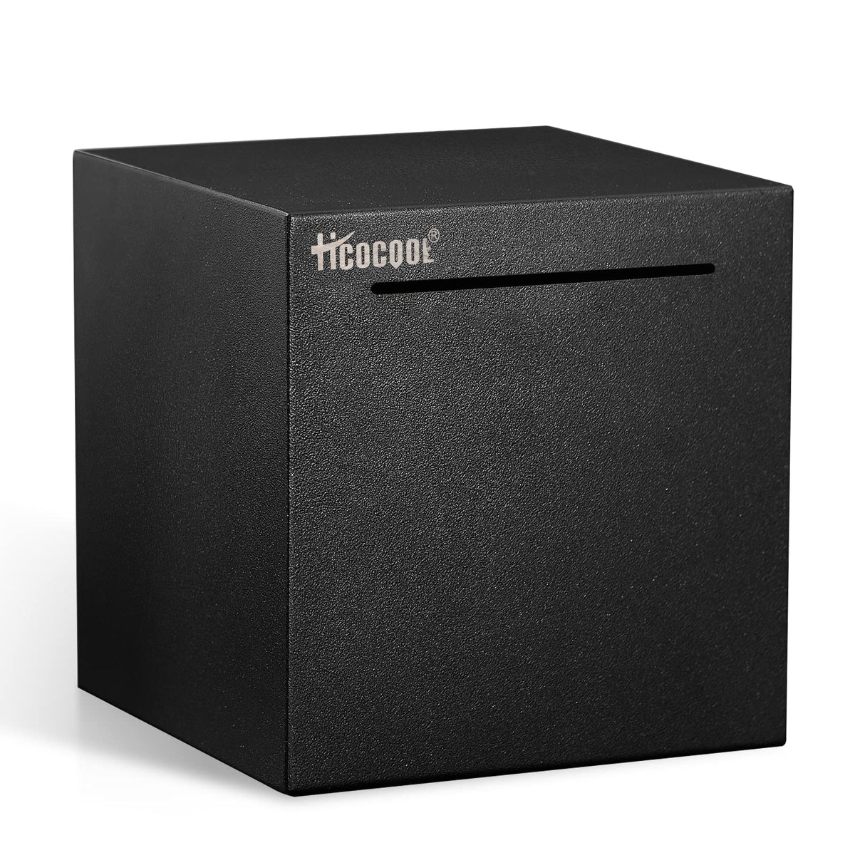 Hicocool Stainless Steel Piggy Bank for Adults Must Break Open, Black 4.72" 🍁 All In One Marketplace Canada