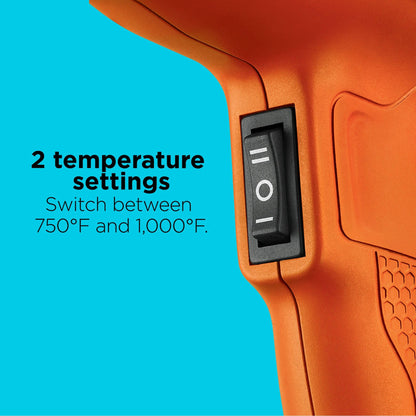 BLACK+DECKER Heat Gun, Dual Temperature (HG1300) - Available at All In One Marketplace Canada