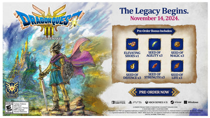 DRAGON QUEST III HD-2D Remake (NSW) Square Enix