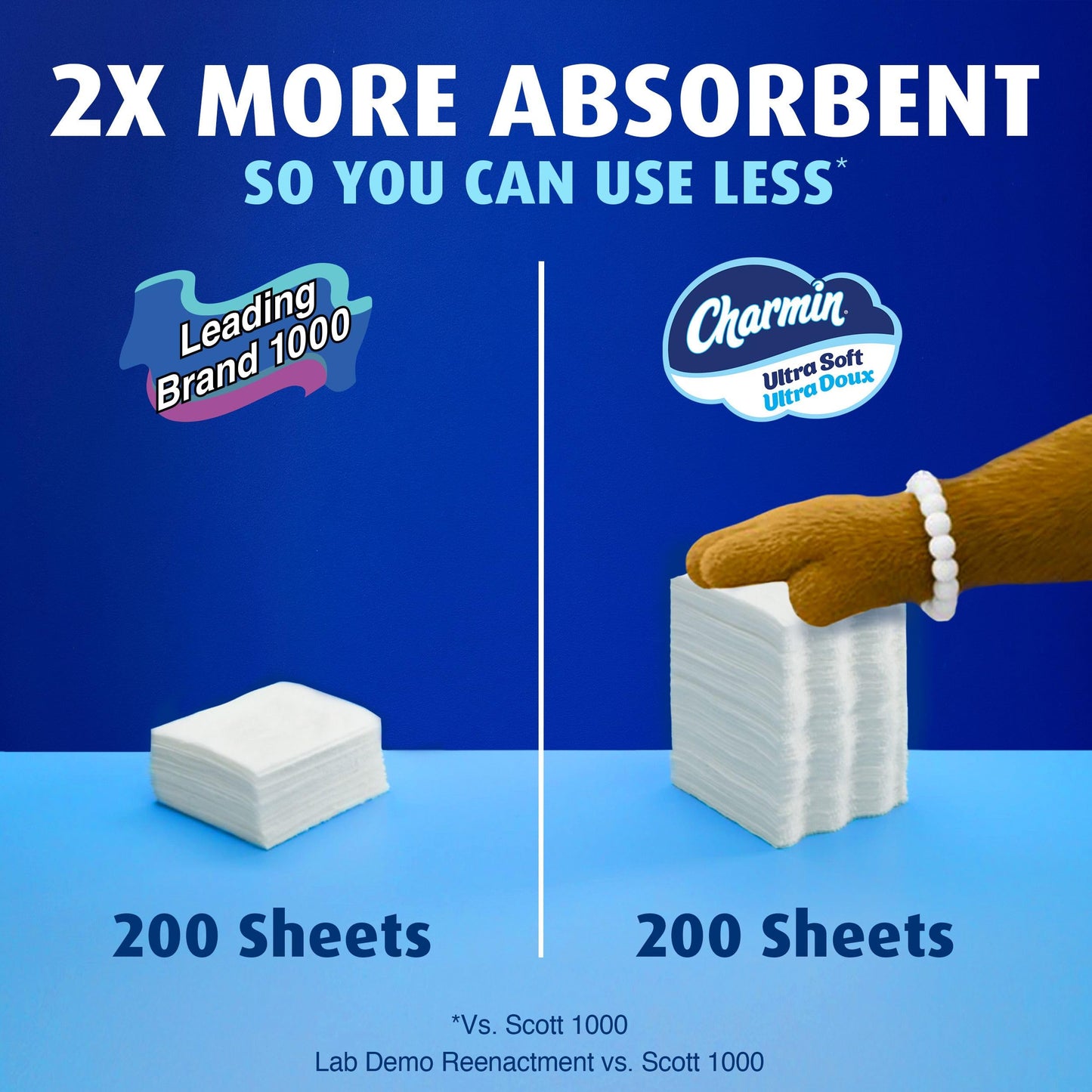 Charmin Toilet Paper Ultra Soft, 18 Mega Rolls = 72 Regular Rolls