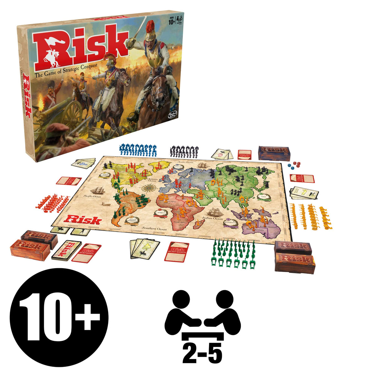 Hasbro Gaming Risk Game(English Version)