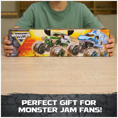 Monster Jam All Stars Monster Trucks, 1:64 Scale Die-Cast Vehicles 4-Pack Monster Jam
