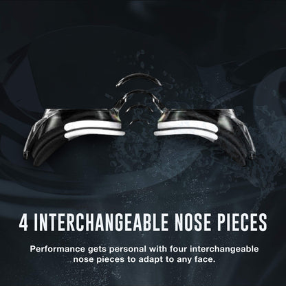 Speedo Vanquisher 2.0 Mirrored Swim Goggles, Panoramic, Anti-Glare, Anti-Fog with UV Protection, Horizon Blue, 1SZ 🍁 All In One Marketplace Canada
