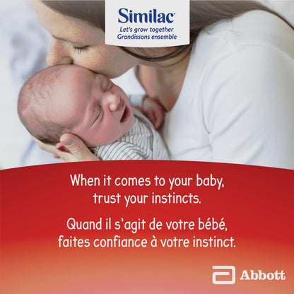Similac Isomil with DHA Non-GMO Soy-Based Baby Formula Powder, Lactose-Free, 800g (0+ Months)