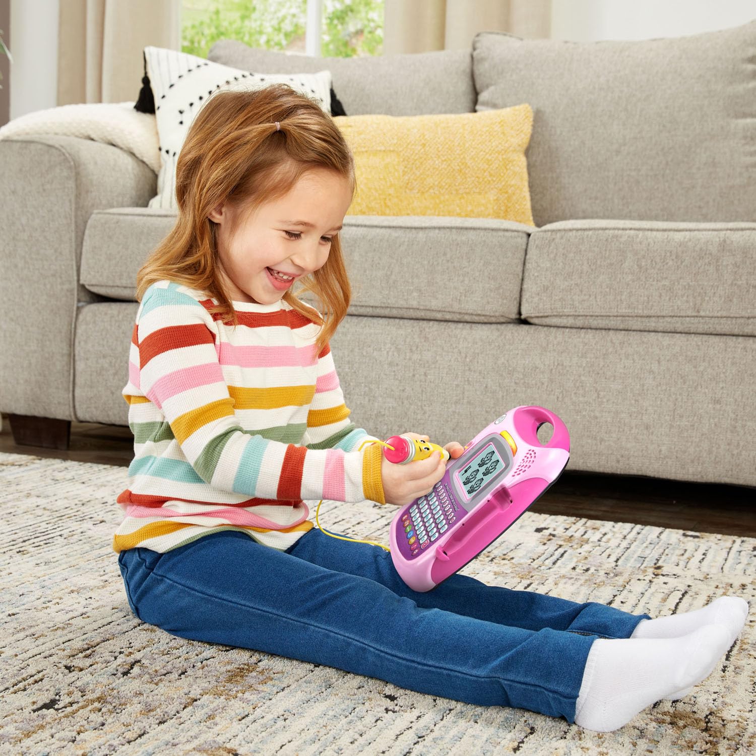 LeapFrog Mr Pencil's Scribble, Write and Read, Pink (English Version) LeapFrog