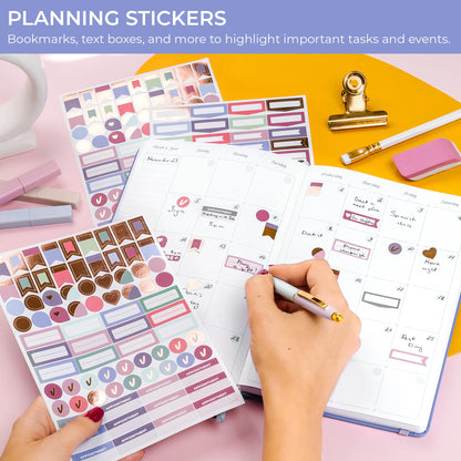 GoGirl Planner Stickers, 850+ Small Aesthetic Calendar & Holiday Book 🍁 All In One Marketplace Canada
