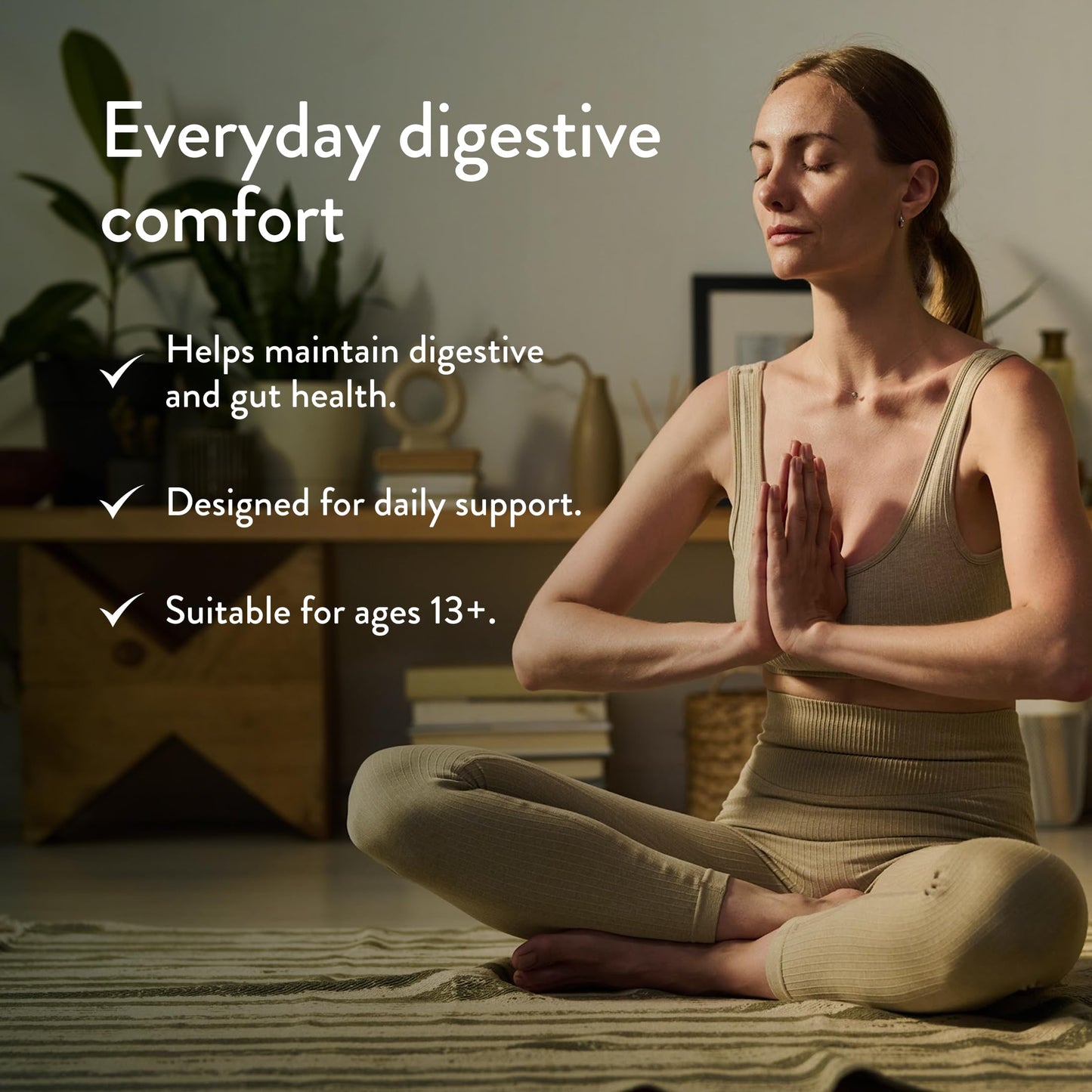 Genuine Health Advanced Gut Health Probiotic Women's Daily 50 Billion CFU - Healthy Digestion & Gut Flora Support - Women’s Probiotic - Vegan, Gluten-Free & Non-GMO - 60 Capsules (60 Servings) - Available at All In One Marketplace Canada