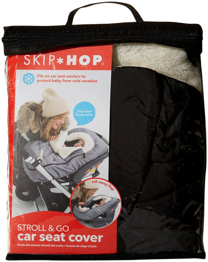 Skip Hop Winter Car Seat Cover, Stroll & Go, Black 🍁 All In One Marketplace Canada