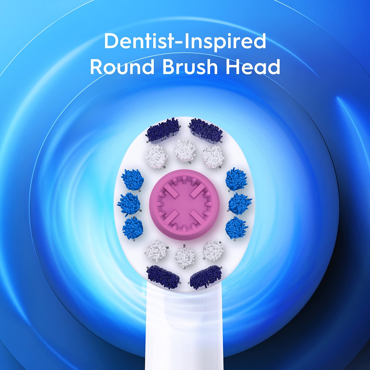 Oral-B Pro 400 3D White Vitality Electric Toothbrush with (2) Brush Heads, Rechargeable, Blue Oral-B