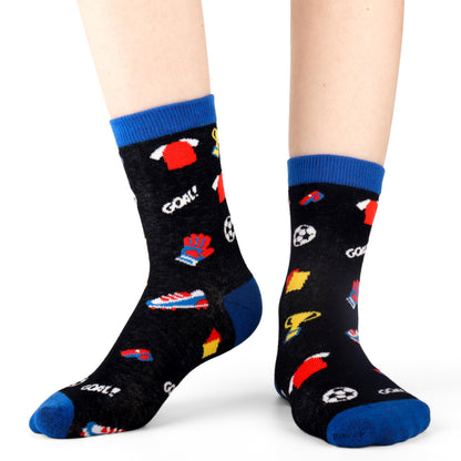 Moyel Funny Soccer Gifts for Boys 8-12, Funky Kids Novelty Socks 🍁 All In One Marketplace Canada