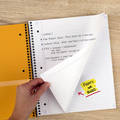 Five Star 1-Subject Notebook, 8.5" x 11" Paper Size, 200 Pages, 6-Pack 🍁 All In One Marketplace Canada