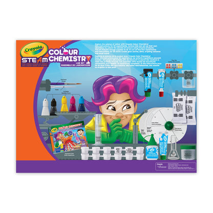 Crayola 04-5176 Colour Chemistry Lab Set, STEAM, Holiday Toys, DIY, Science Projects, Gift for Boys and Girls, Kids, Ages 8, 9, 10 and Up Arts and Craft, Gifting 🍁 All In One Marketplace Canada
