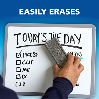 EXPO Dry Erase Markers, Low Odour Ink, Assorted Colours, Chisel Tip, 12 Count