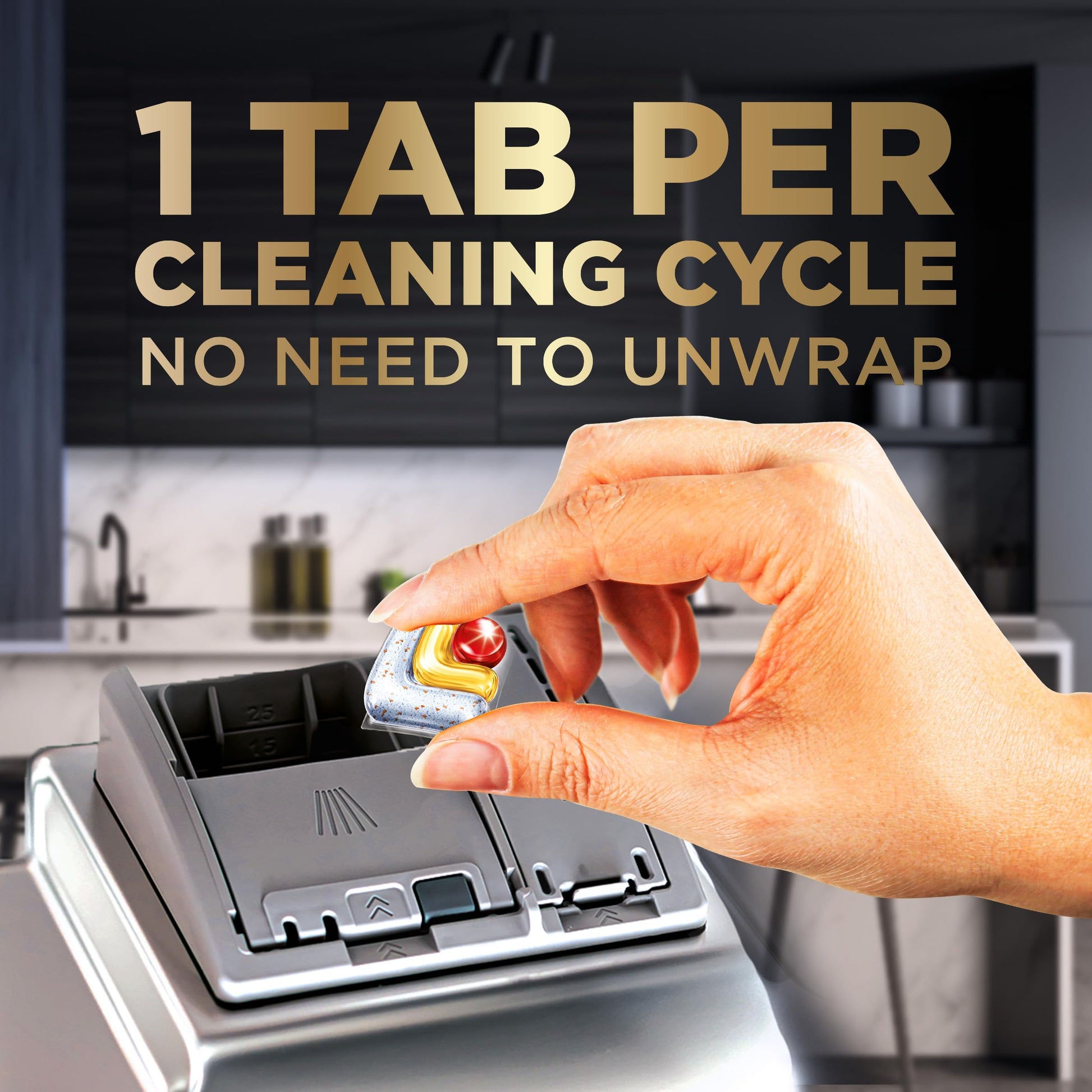 Finish Quantum UltraMax Dishwasher Detergent Pods, Lemon, 60 Tabs Finish
