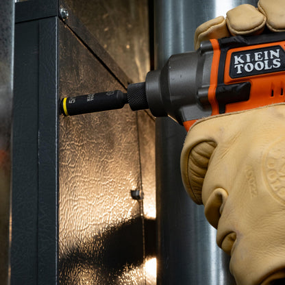 Klein Tools 32500HD KNECT Multi-Bit Screwdriver/Nut Driver, Impact Rated 11-in-1 Tool with Phillips, Slotted, Square and Torx Tips