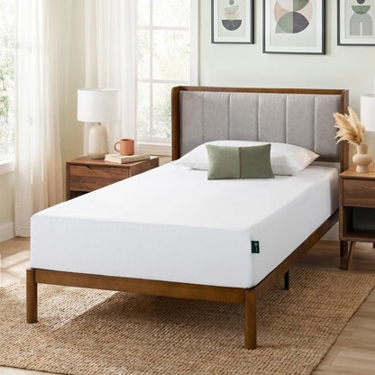 Zinus Twin Mattress - 10 Inch Green Tea Cooling Gel Memory Foam Mattress, Pressure Relief, for Cool Sleep, CertiPUR-US Certified Foam, Mattress in a Box, 10-Year Warranty, Twin Size