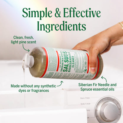 Dr. Bronner's - Sal Suds Biodegradable Cleaner (946 mL) - Concentrated All-Purpose Cleaner for Floors, Laundry, and Dishes, Cuts Grease and Dirt, Powerful Formula Dr. Bronner's