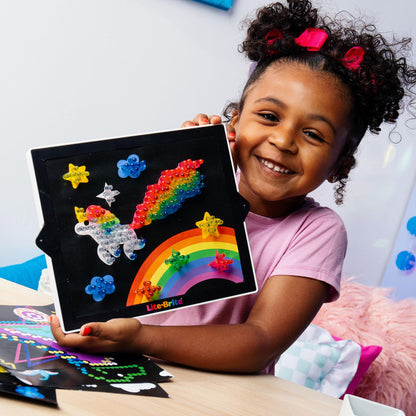 Lite Brite Classic, Favorite Retro Toy - Create Art with Light, STEM, Educational Learning, Holiday, Birthday, Gift, Boys, Kid, Toddler, Girls Age 4+