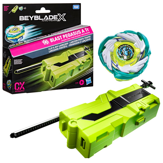 Beyblade X Blast Pegasus A Tr Clip & Rip Launcher with Takara Tomy Attack Type Top Right-Spinning Top, Battling Tops Game Toys, Ages 8+ 🍁 All In One Marketplace Canada BEYBLADE