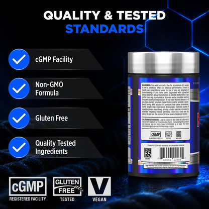 ALLMAX Ashwagandha KSM-66 Capsules - Full Spectrum Root Extract Supplement - Muscle Strength & Recovery, Stress Relief - 60 Veggie Caps, 30 Servings, Non-GMO, Gluten Free - Available at All In One Marketplace Canada