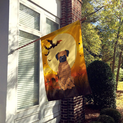 Drapeau de maison en toile Caroline's Treasures BB4383CHF Halloween Brindle Boxer, grande taille, multicolore
