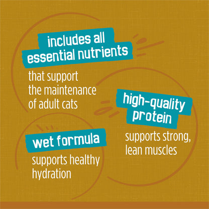 Friskies Tasty Treasures Wet Cat Food, Poultry & Fish Combo Variety Pack 3 Flavours - 156 g Can (24 Pack)