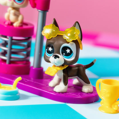 Littlest Pet Shop - Disco Nights Play Pack, Gen 7 Authentic LPS Bobble Head Toy Figure, Collectible Toy Animal, Ages 4+