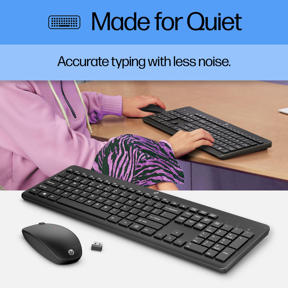 HP 230 WL Mouse+KB Combo US