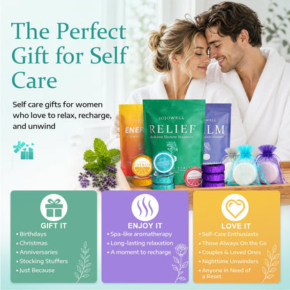 JoJowell Shower Steamers Aromatherapy 18 Pack - Birthday Gifts for Women 🍁 All In One Marketplace Canada