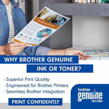Brother Original TN431 3PK Standard Yield Colour Toner Cartridge Value Pack (3), Toner Replacement cartridges, Cyan/Magenta/Yellow, for Brother Laser Printers HL-L8360CDW, MFC-L8610CDW, and More Brother