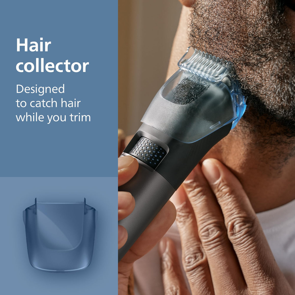 Philips 7000 Series Beard Trimmer, Metallic