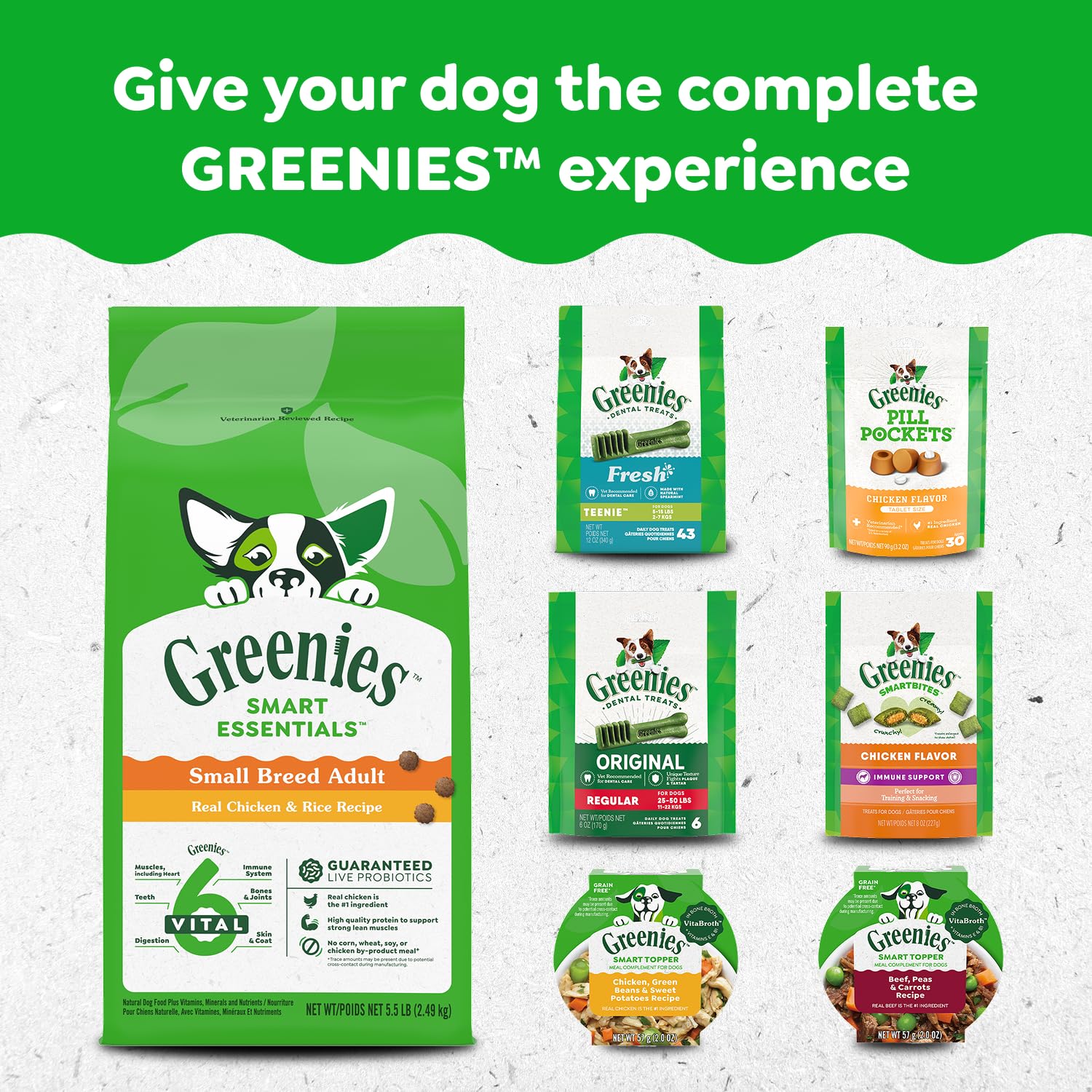 Greenies Adult Dog Treats, 765g Greenies