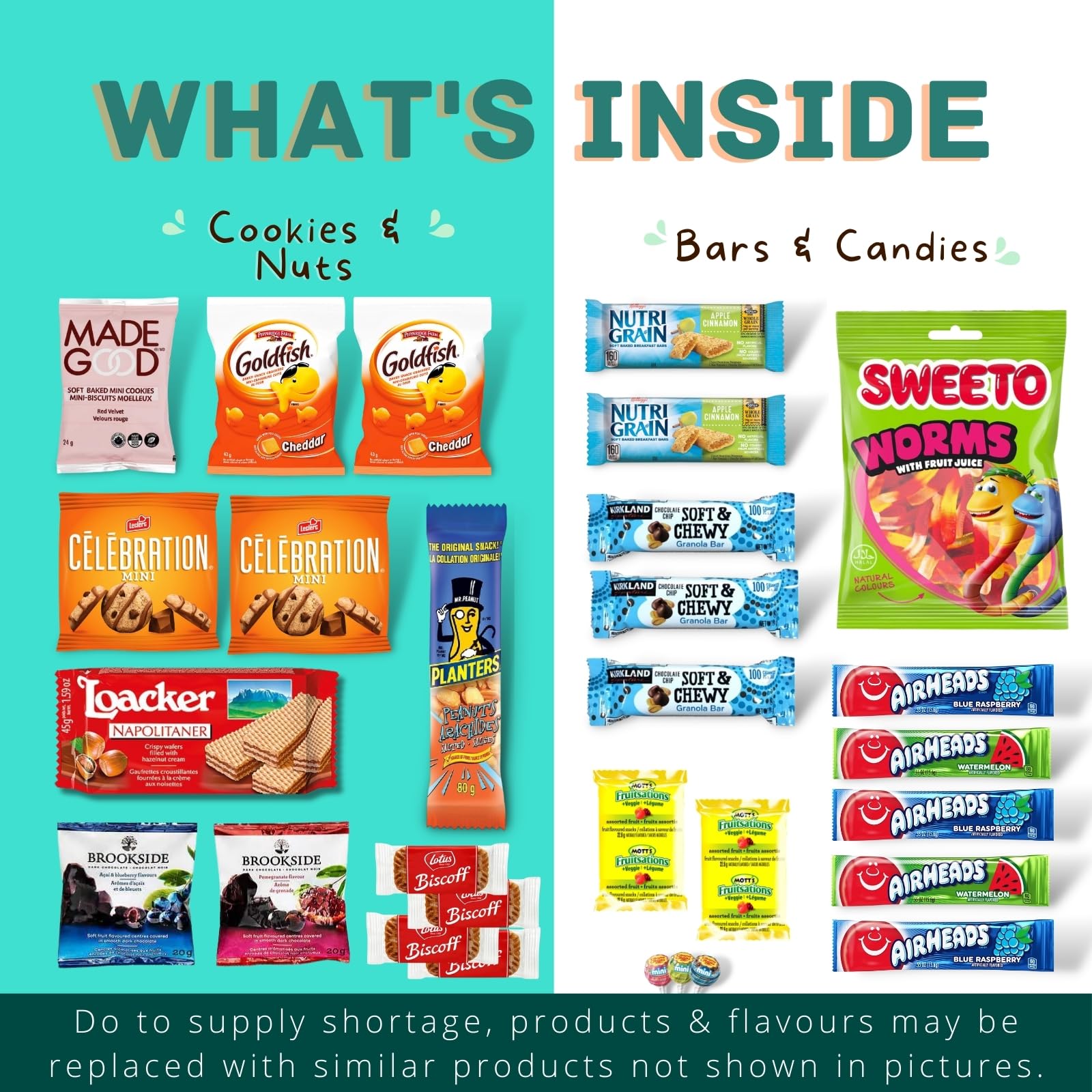Rise The Snack Bag Variety Pack (40 Count) – Assorted Chips, Cookies & Bars for Gifting