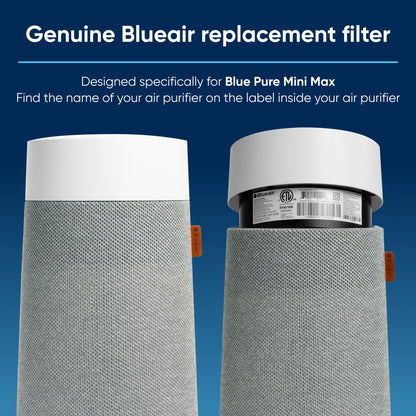 BLUEAIR Genuine Blue Pure Mini Max/Auto Air Purifier Replacement Filter