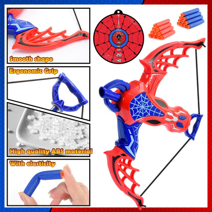 Bow and Arrow for 3-5 Year Old Boys, vicia Kids Outdoor & Indoor Toys for Boys 4-6 Archery Target Set with 20 Foam Suction Cup Boy Gift Age 3 4 5 6 7 8 Kid Games Christmas Birthday Gifts 🍁 All In One Marketplace Canada