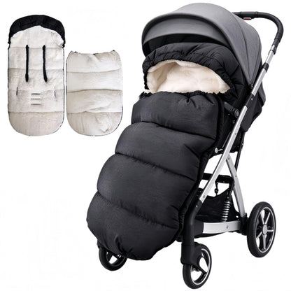 FindXeink Waterproof &Thicken Universal Stroller Blanket for Babies,Toddler's Stroller Sleeping Bag & Footmuff & Bunting & Cover for Autumn Winter 🍁 All In One Marketplace Canada
