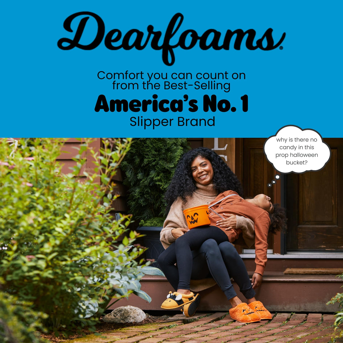 Dearfoams Unisex-Adult Spooky Fuzzy Halloween Pumpkin Jack O Lantern Slipper, Black Bat, 11-12 Women/9-10 Men