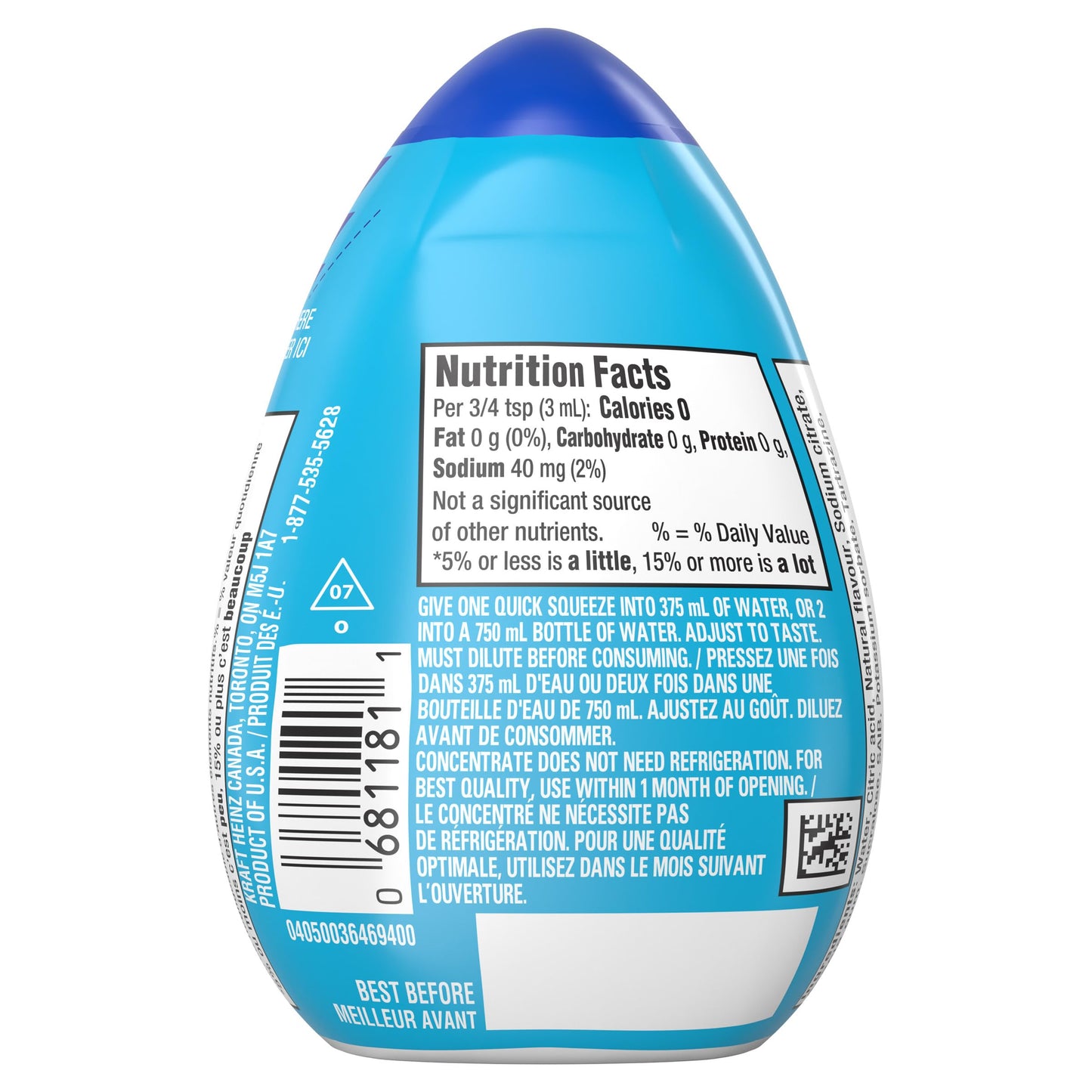 Mio Lemonade Liquid Water Enhancer, 48 mL Bottle