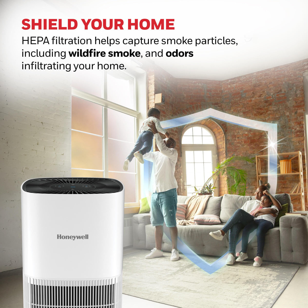 Honeywell HPA120WC Small-Medium Room Air Purifier
