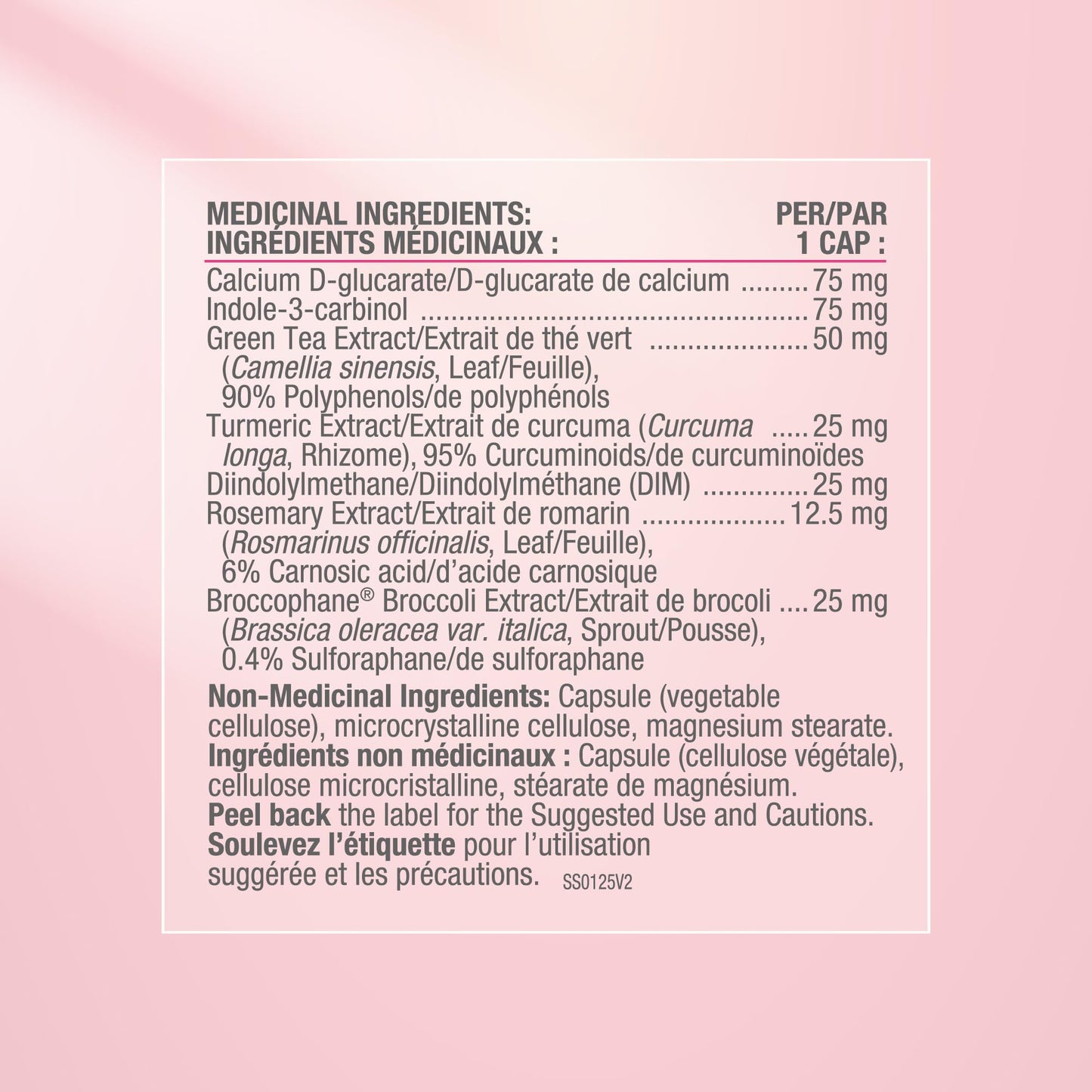 Smart Solutions Estrosmart Vegetarian Capsules, Balances Hormones, Supports Estrogen Metabolism, and Controls Breast Pain. With Calcium D-Glucarate, and DIM, Gluten-Free, Soy-Free, No Artificial Preservatives or Sweeteners, 120 Count - Available at All In One Marketplace Canada