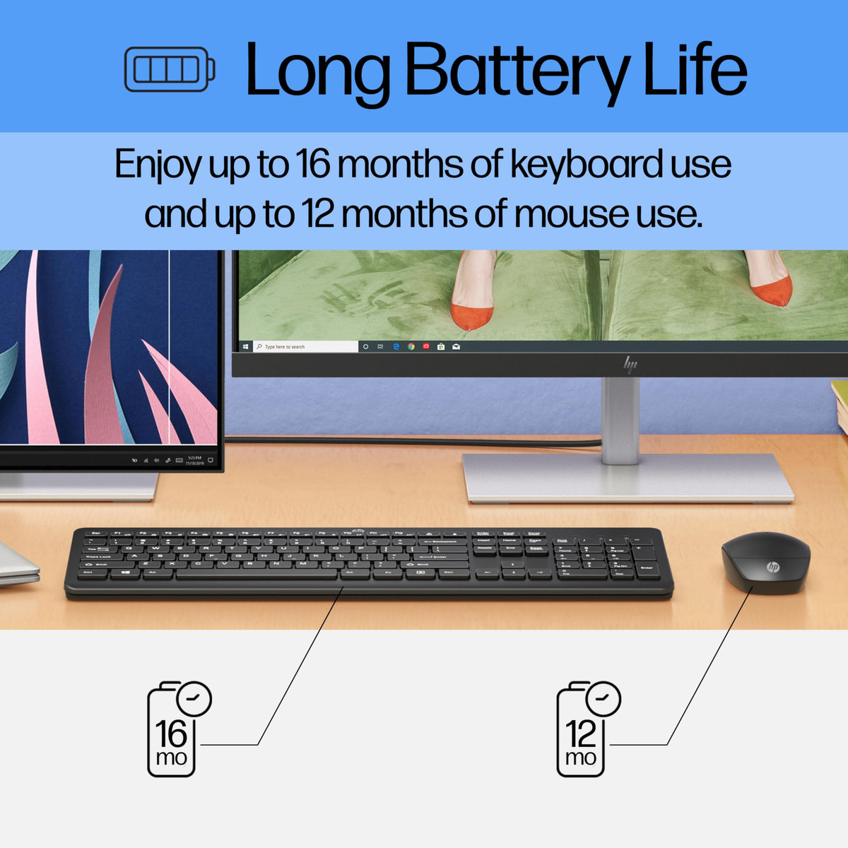 HP 230 WL Mouse+KB Combo US