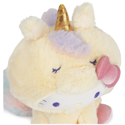 GUND Sanrio Hello Kitty Unicorn Plush Toy, Premium Stuffed Animal for Ages 1 and Up, Yellow, 6” GUND